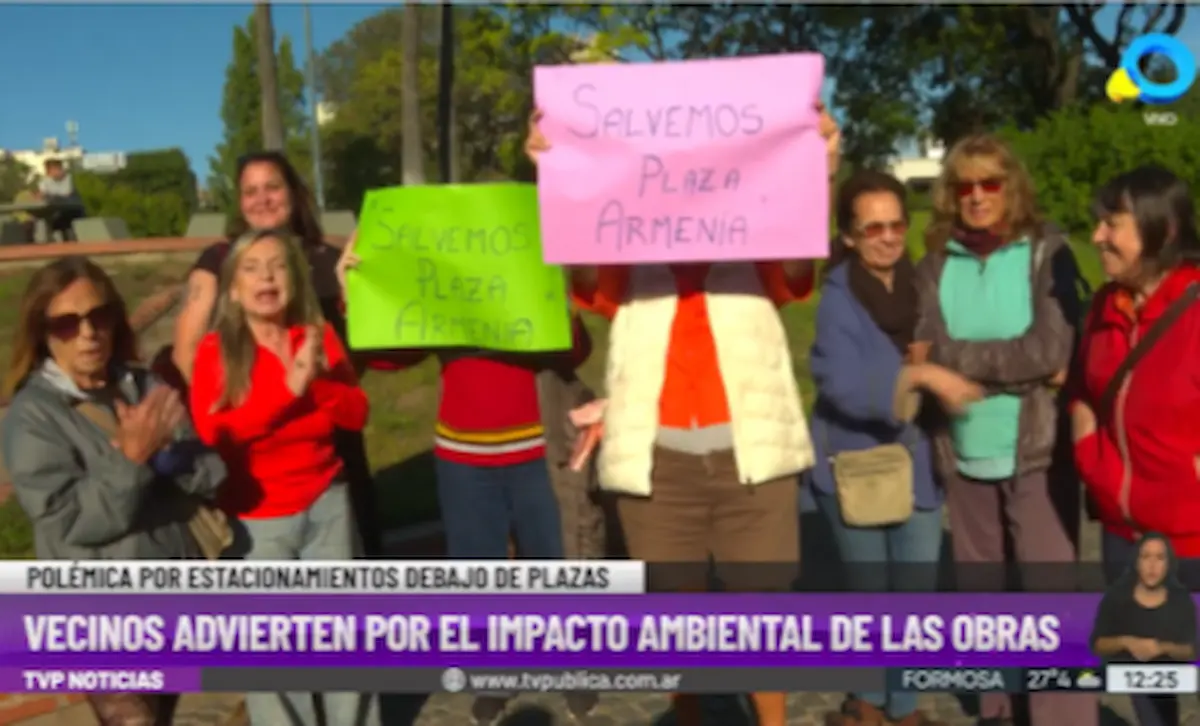 Vecinos de Palermo rechazan el proyecto de estacionamiento subterráneo 2 estacionamiento veinos reclamos