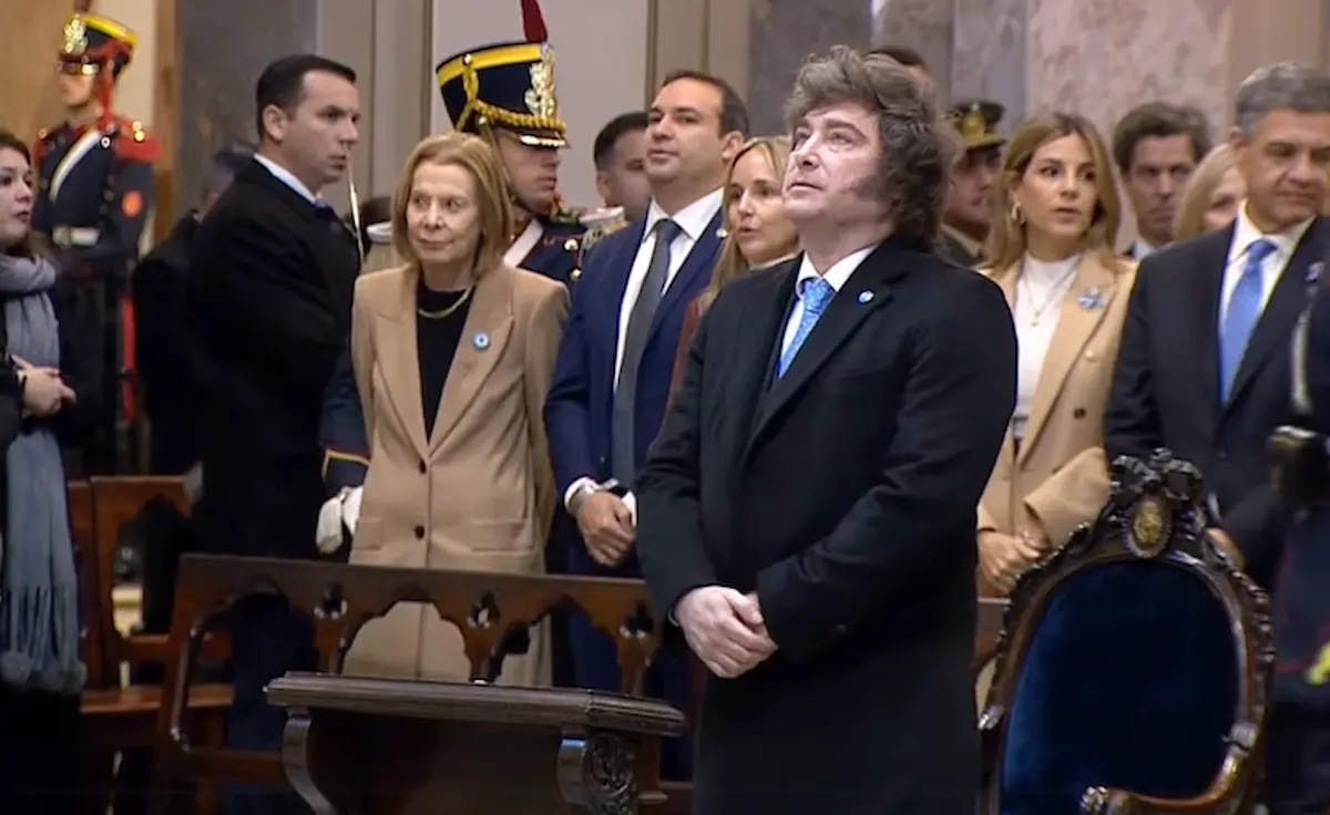 El Gobierno se reagrupa y avanza silenciando las internas 2 Milei Homilia Tedum