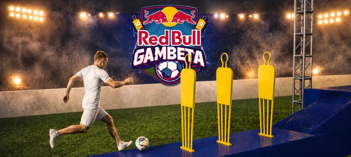 Red Bull Gambeta: el desafío que mezclará fútbol, streaming y presión en tiempo real 1 Red Bull