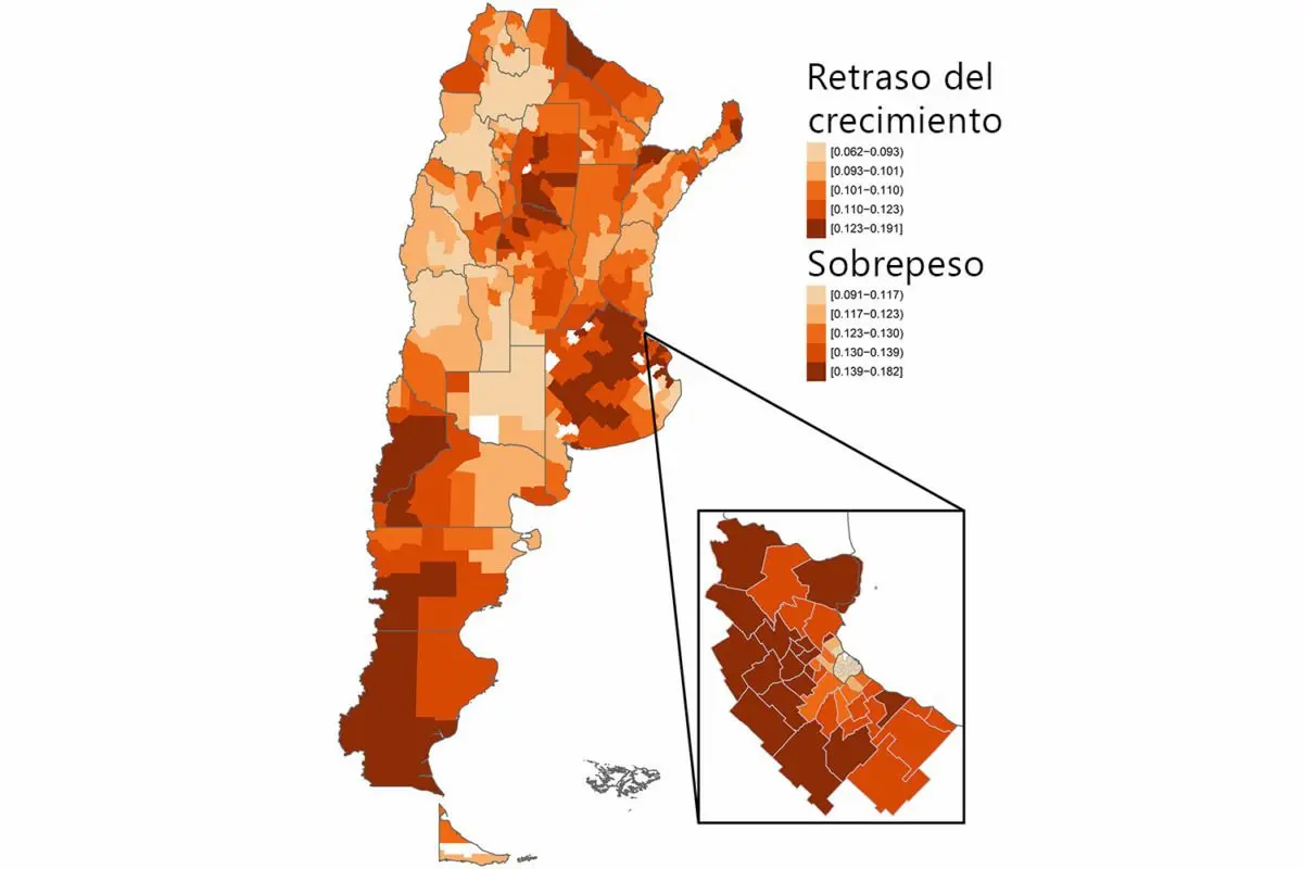 El mapa de la malnutrición infantil en Argentina 2 malnutrición
