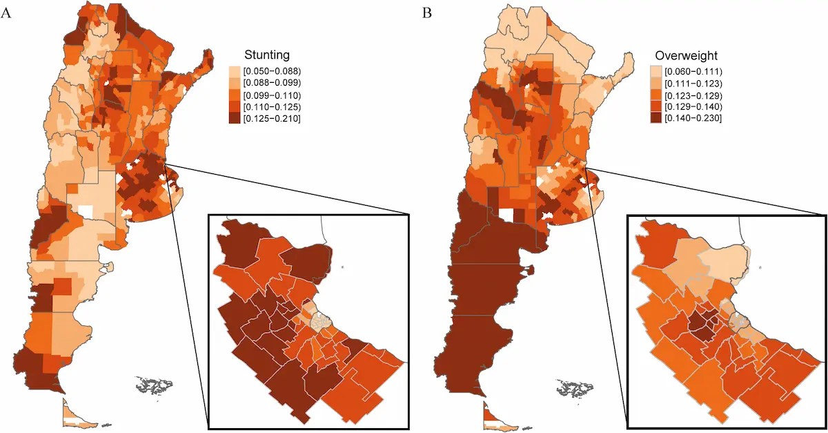 El mapa de la malnutrición infantil en Argentina 3 malnutrición