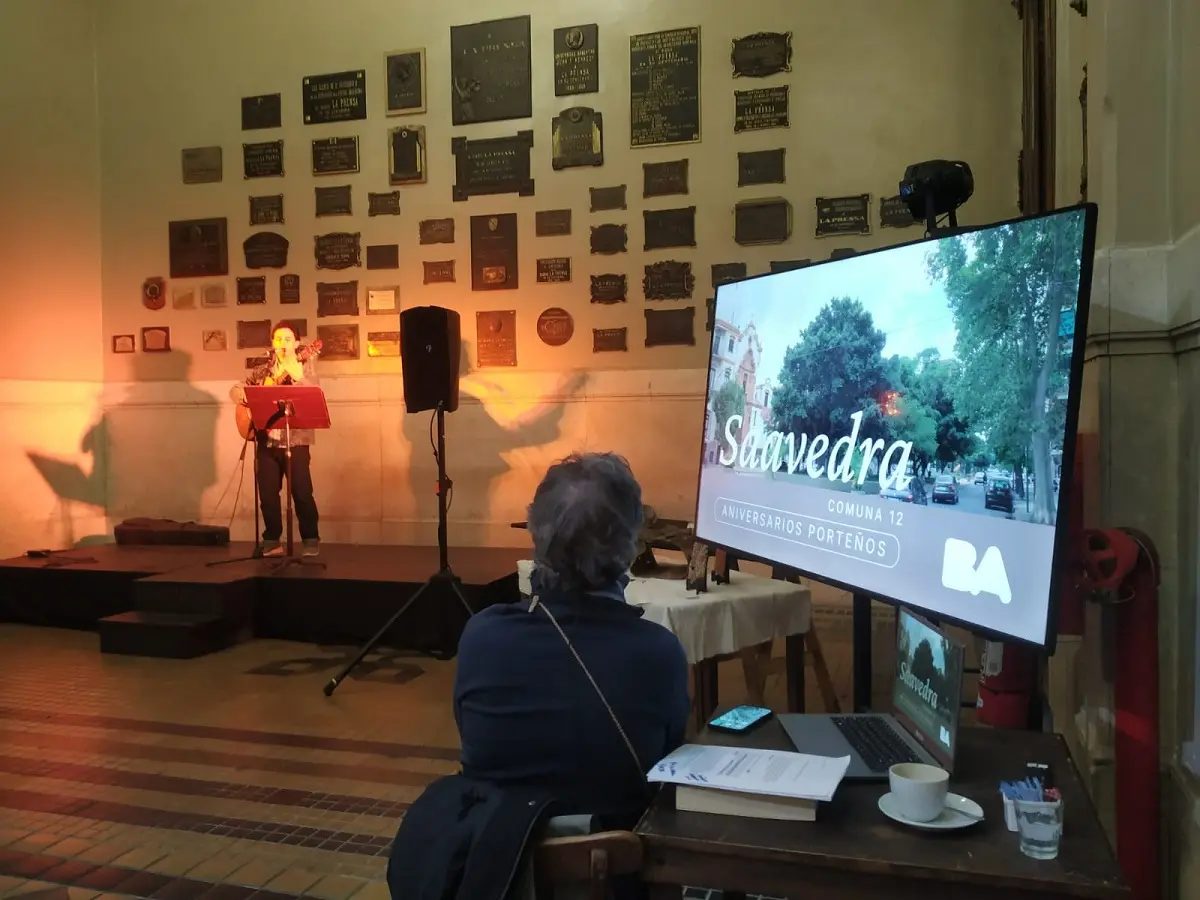 Saavedra celebró sus 153 años con libros, música e identidad barrial 1 Saavedra
