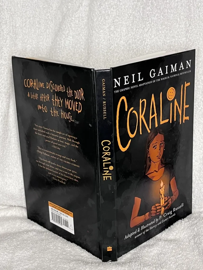 Selección de las mejores historias de suspenso para jóvenes lectores 2 Coraline de Neil Gaiman