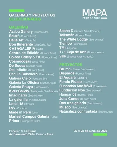 MAPA abre sus puertas en La Rural con más de 400 artistas y una apuesta regional al arte y el diseño 3 MAPA