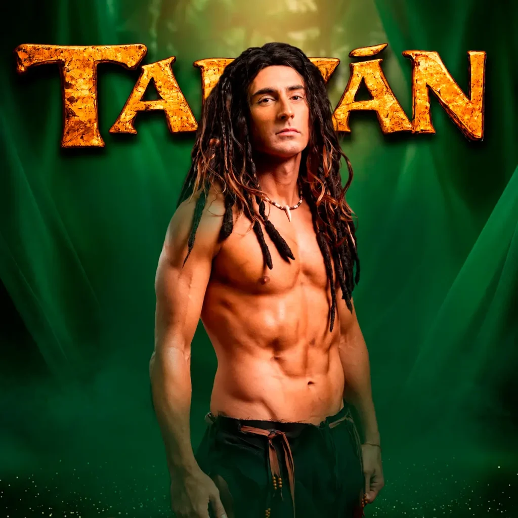 Josefina Achával se transforma en Jane para el estreno de “Tarzán, El Musical Original” 3 Tarzán