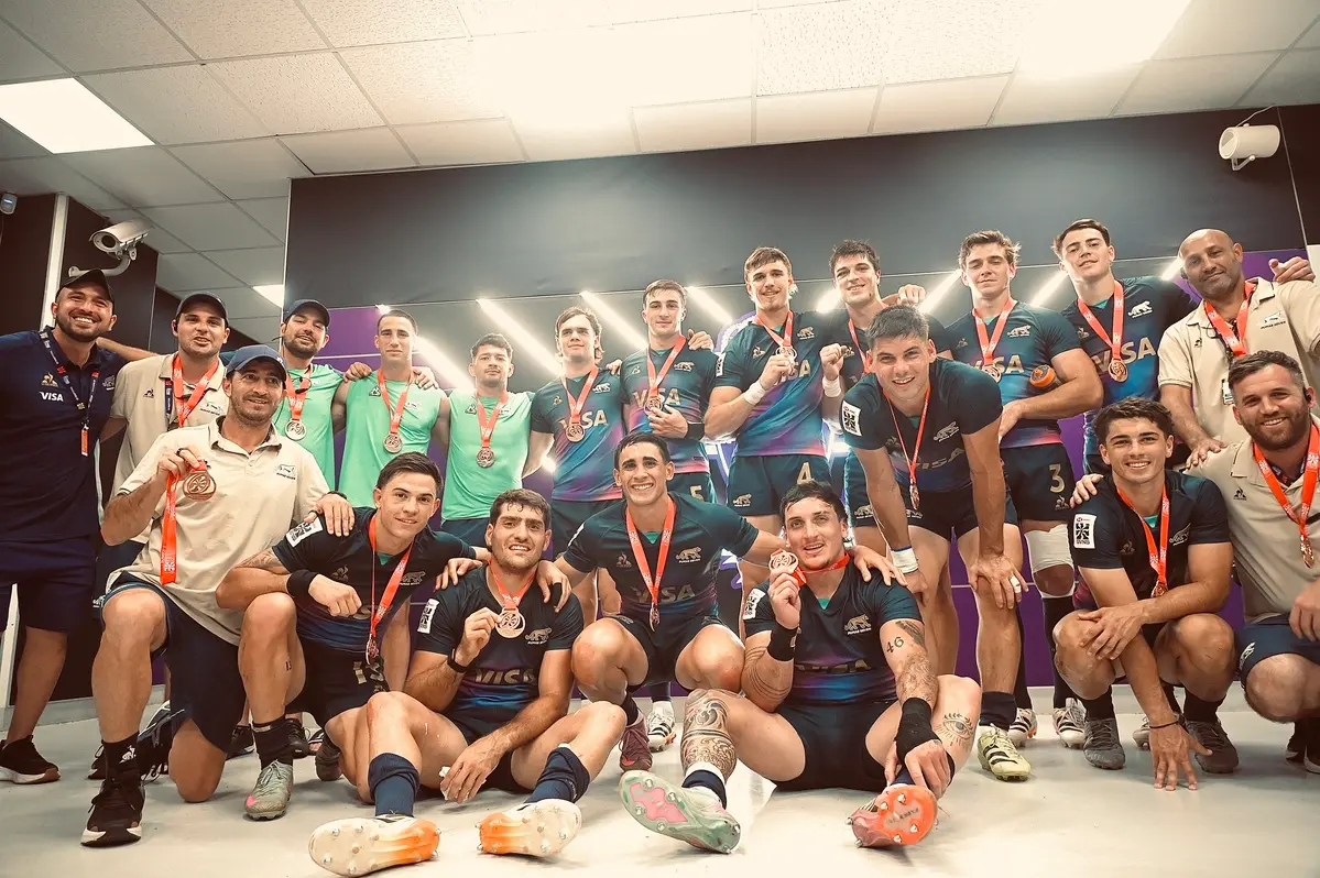 Los Pumas 7s y las Yaguaretés cerraron su participación en España 1 Los Pumas 7s