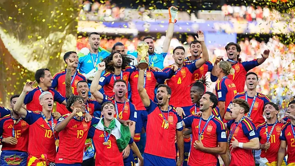 Argentina no pudo contra España, el justo campeón del Mundial 2026 1 España, campéon mundial en 2026.