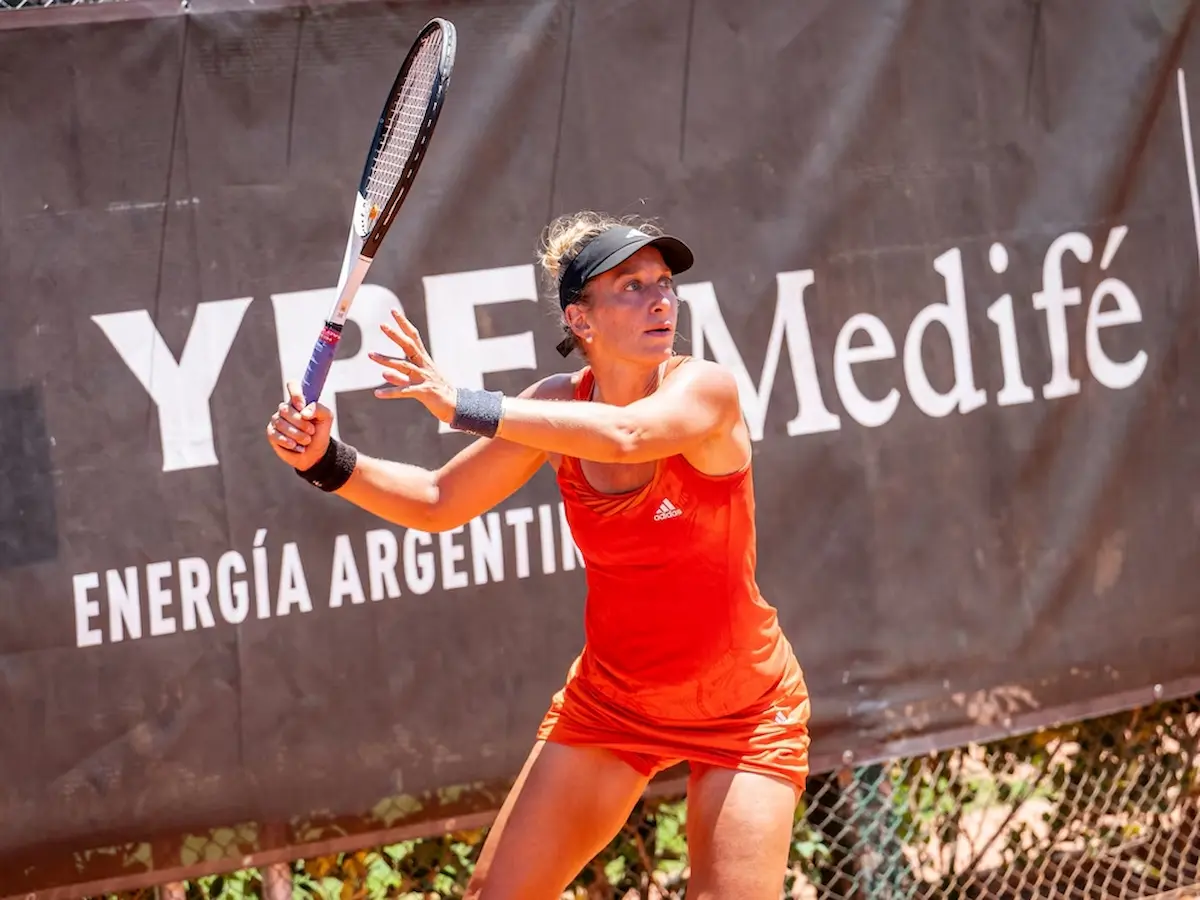 Tenis: Victoria Bosio logró el subcampeonato en el W35 de Pergamino 1 Victoria Bosio