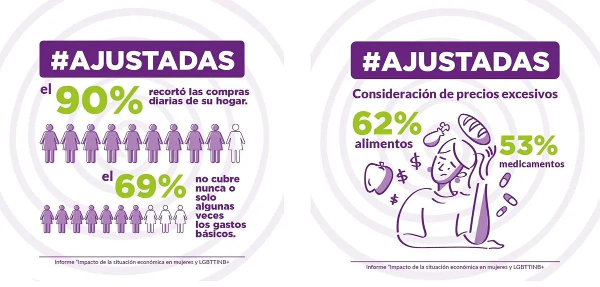 "Futuro en pausa": el informe de MuMaLá grafica el ajuste de Milei sobre mujeres y diversidades 2 mujeres