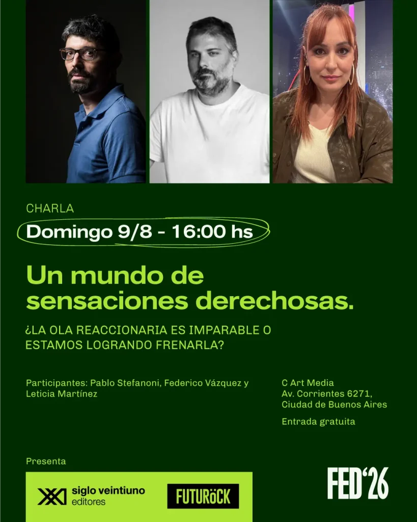 La Feria de Editores regresa con más de 340 editoriales y entrada gratuita en Buenos Aires 2 charlas