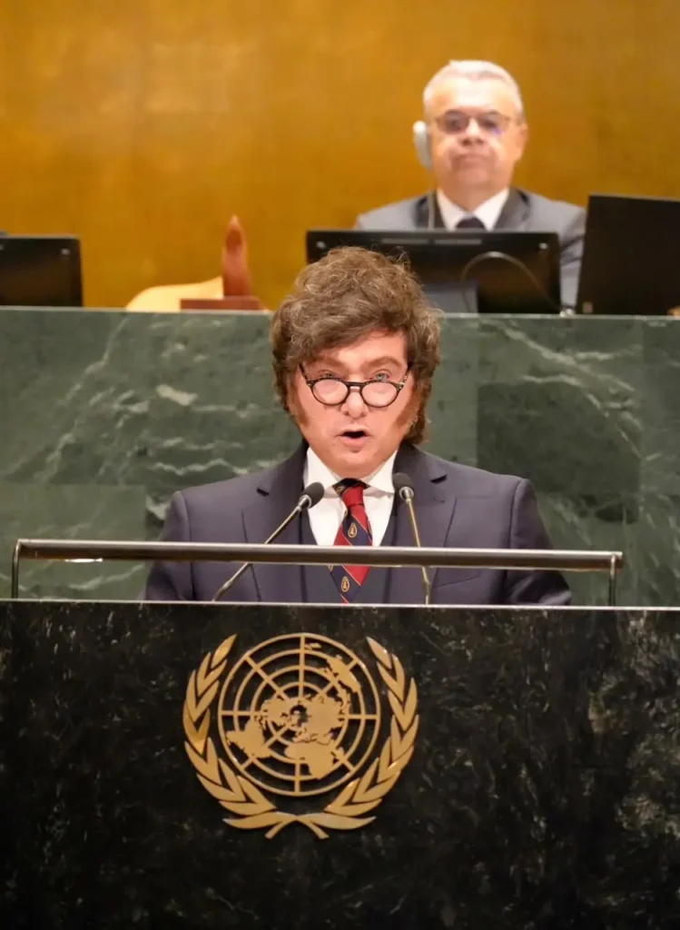 Milei ante la ONU: reclamó por Malvinas, cuestionó al organismo y presentó a la Argentina como polo de inteligencia artificial 3 Milei