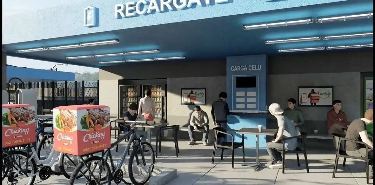 Proponen crear espacios de descanso para trabajadores de delivery en CABA 2 estaciones de descanso delivery 1