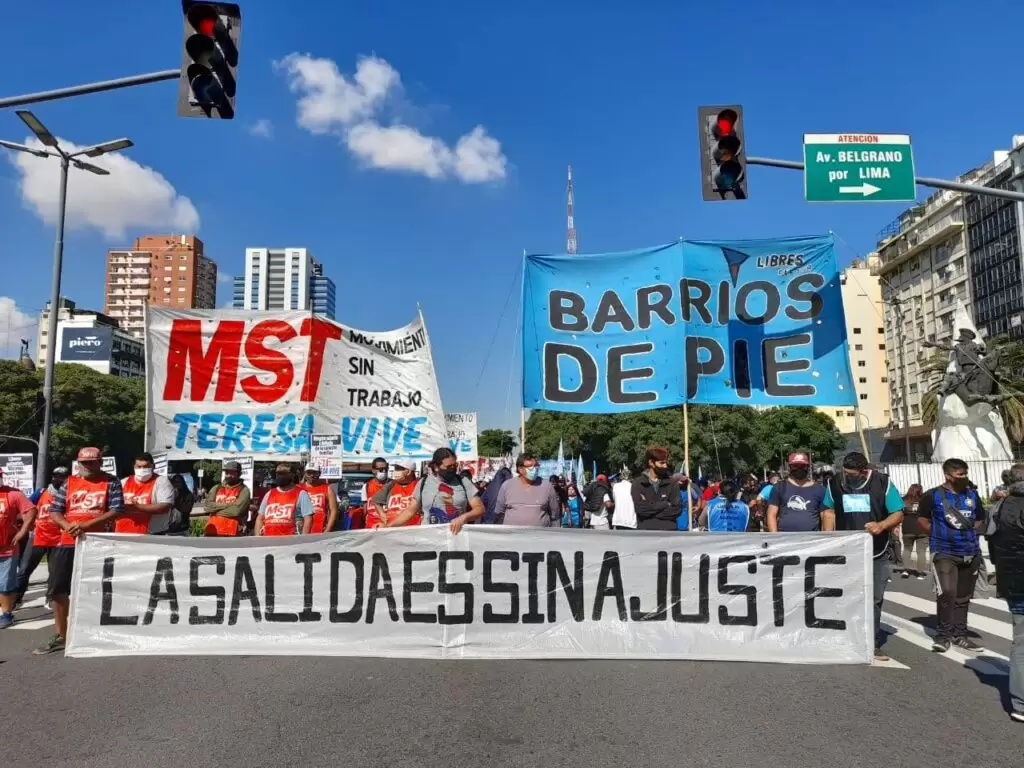 Jornada nacional de movilización contra el ajuste 2 la salida es sin ajuste por Estela Garcia