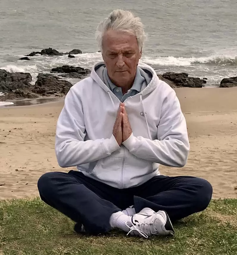 Entrevista a David Lifar, discípulo de la maestra de yoga Indra Devi 2 INDRA DEVI 1 Foto de David Lifar Credito Facebook David Lifar Periodismo Franco