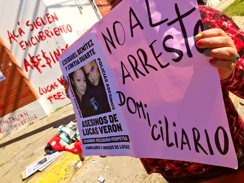 Caso Verón: se cumple un año del asesinato 2 LUCAS VERON 4 credito AGENCIA ANDAR noelia acuna