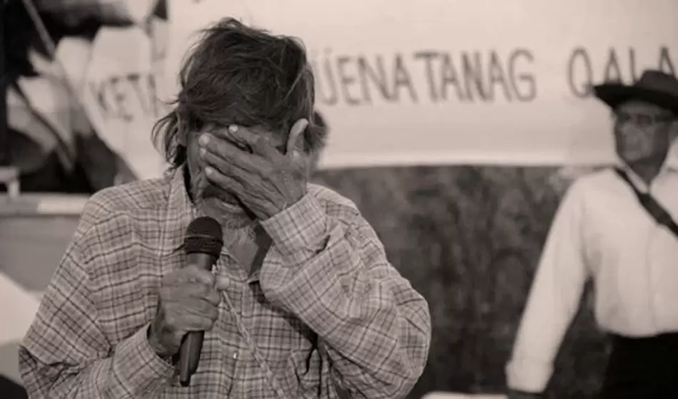 Pueblo Pilagá: relatos sobre un genocidio 3 Foto 3 Acto por el aniversario n° 72 de la masacre Pilaga Credito Nodal Paula Daguerre