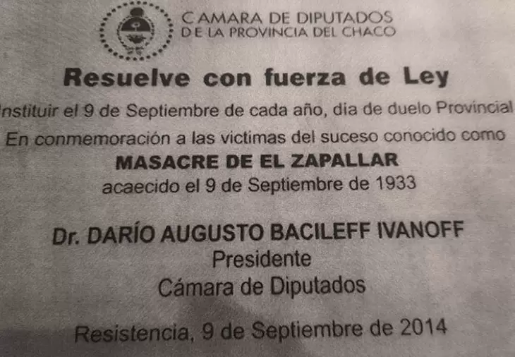 ¿Qué ocurrió en “la masacre de El Zapallar”? 2 Nota Zapallar 2 FB CRES Gri Sel