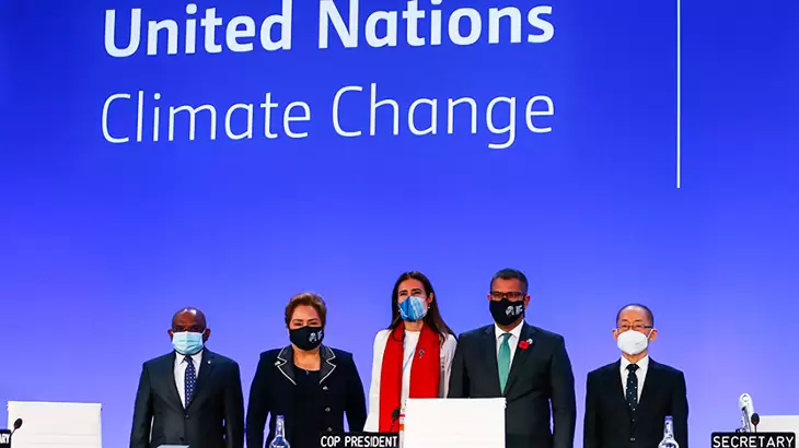 COP26: "Si no nos tomamos en serio el cambio climático hoy, será demasiado tarde para que nuestros hijos lo hagan mañana” 2 COP26