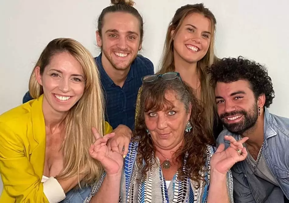 “Un Balcón con Vistas” una comedia delirante e inteligente 2 CUERPO 3 Credito Facebook Maria Rosa Frega