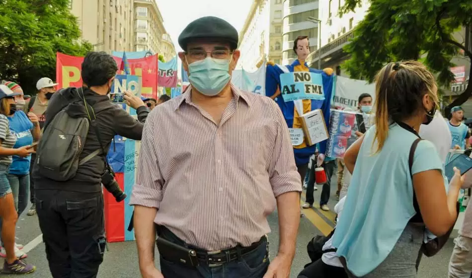 “No al FMI”: movilización en CABA contra el acuerdo 2 No al FMI