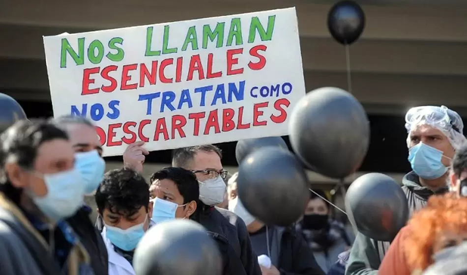 CABA: trabajadores de salud continúan con sus reclamos ante la falta de presupuesto para el sector 2 Salud