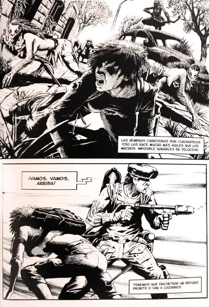 "El Esqueleto: Distopia vegetariana en apocalipsis carnivoro" 2 El Esqueleto