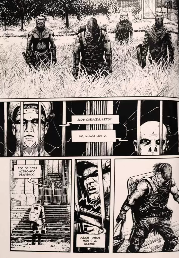 "El Esqueleto: Distopia vegetariana en apocalipsis carnivoro" 3 El Esqueleto