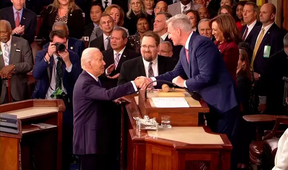 Con la mira en 2024, Biden llamó a la unión bipartidista y resaltó los logros de su gestión 3 biden