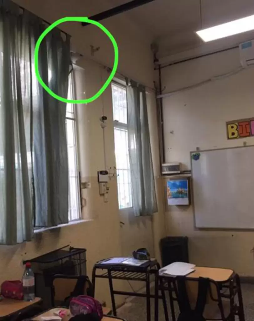 Un ataque a la privacidad de les niñes: el Gobierno porteño busca instalar cámaras en las escuelas 3 3. Credito Twitter @AdemysPrensa