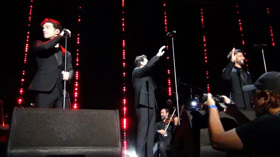 El trío vocal italiano Il Volo volvió a la Argentina luego de cuatro años 3 Il Volo