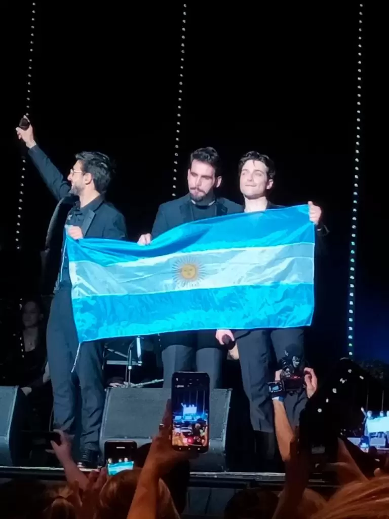 El trío vocal italiano Il Volo volvió a la Argentina luego de cuatro años 2 Il Volo