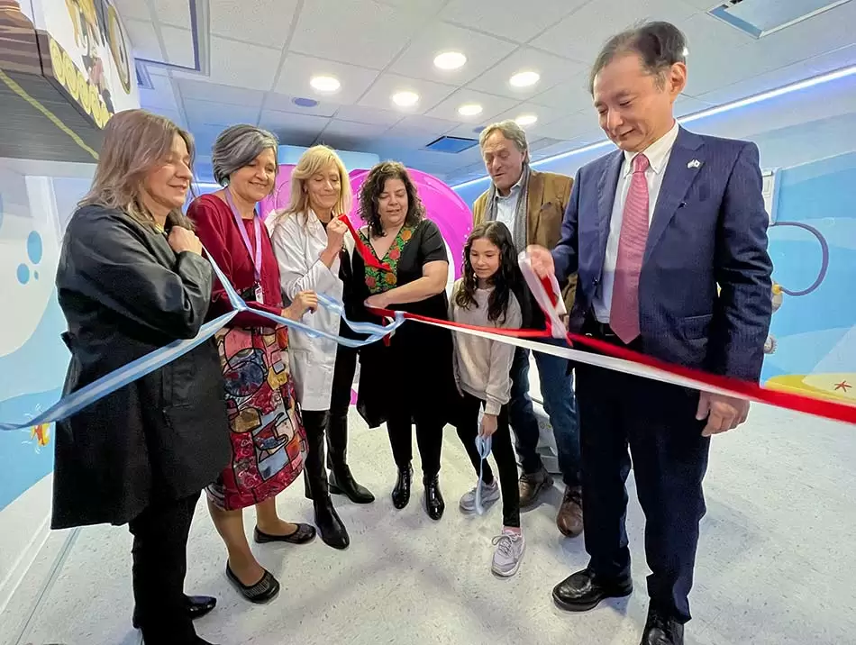 El Hospital Garrahan inauguró un nuevo resonador magnético 2 Resonador