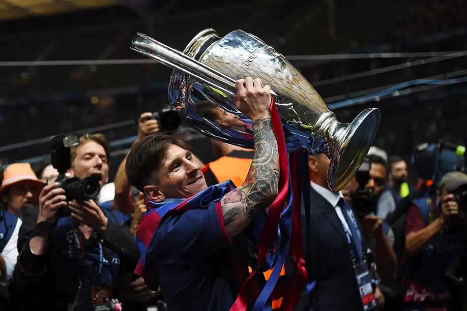 Barcelona, el nuevo campeón de La Liga Española de fútbol, sueña con recuperar a Messi 3 2 Laurence Griffiths