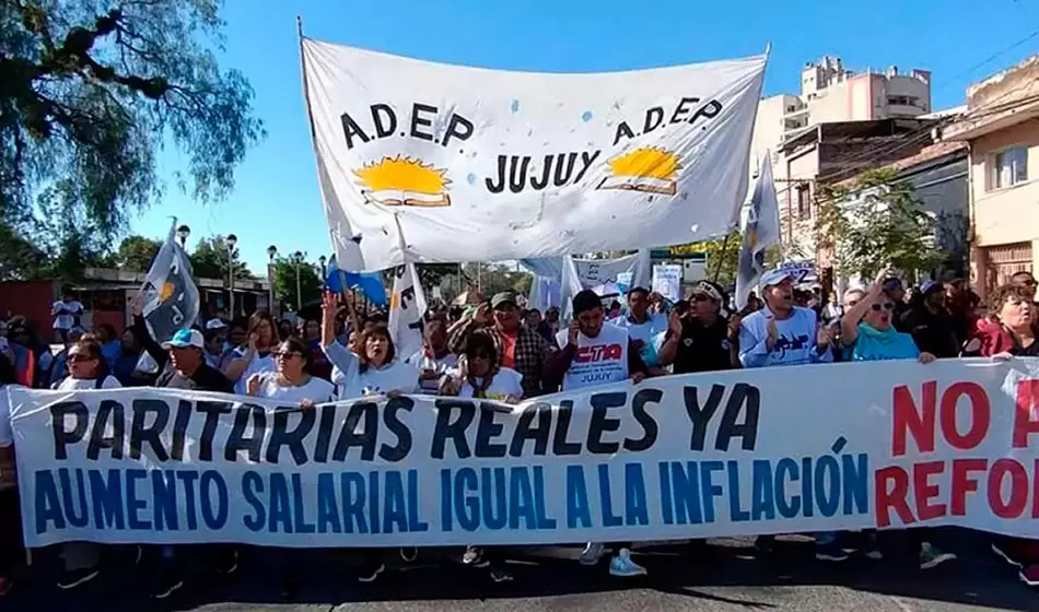 Continúa la lucha: el principal gremio docente de Jujuy mantiene el paro 1 gremio de Jujuy mantiene el paro