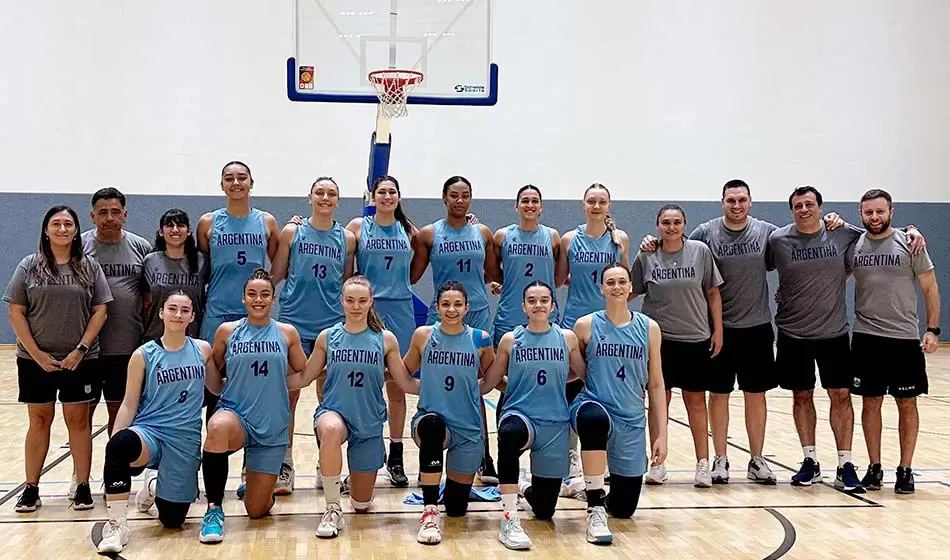 La Selección Argentina tiene todo listo para el Mundial Sub 19 de básquet femenino 1 argentina