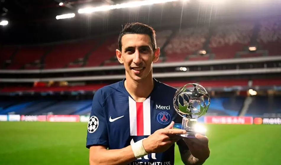 Ángel Di María se va del Paris Saint Germain tras 7 años 2 3 TyC sports DiMaria trofeo Franco Mercado