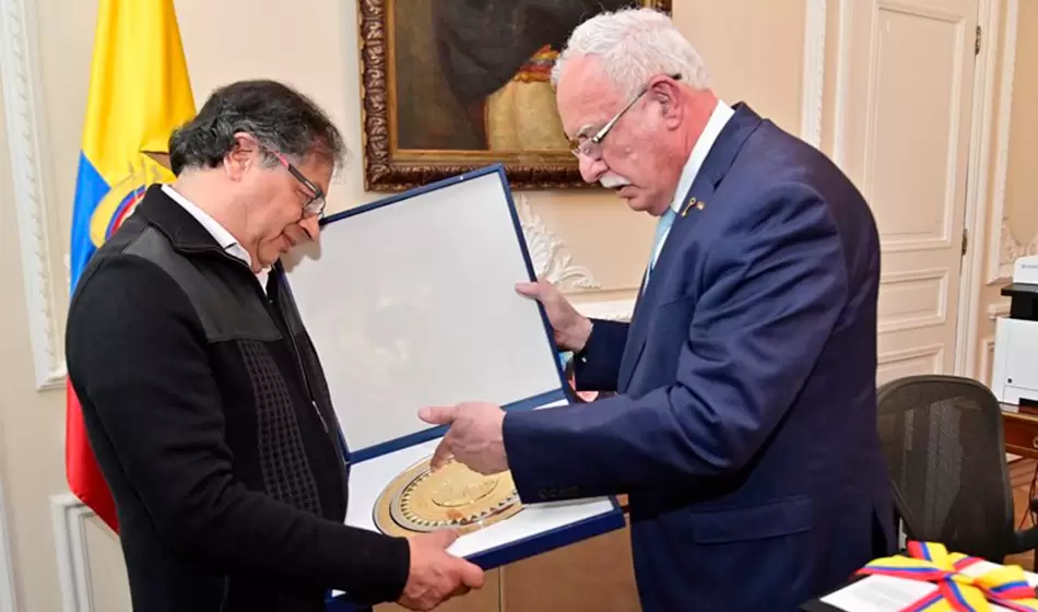 Una calle de Bogotá simboliza el acercamiento entre Colombia y Palestina 2 Al Mayadeen ESpanol editado