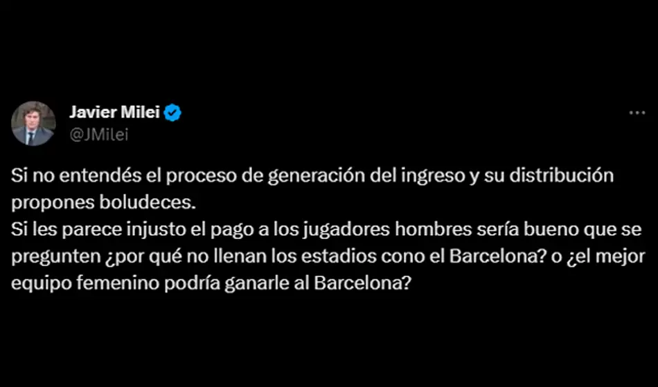 Luciana Bacci: “Javier Milei tiene discursos muy peligrosos y ambiguos para el fútbol femenino” 2 Bacci
