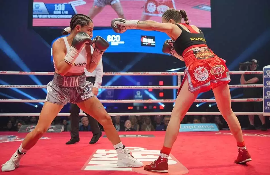 Boxeo: Evelin Bermúdez dio cátedra de visitante y defendió las coronas mundiales 2 Foto Cuerpo 1 Credito Groupe Yvon Michel instagram 1