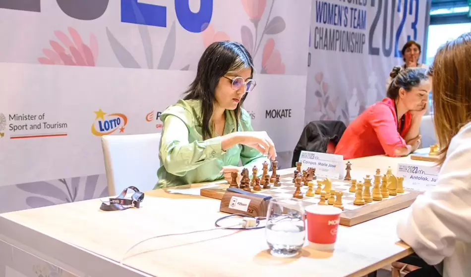 María José Campos, la nueva campeona nacional de ajedrez, analizó las claves de su éxito 2 Ajedrez