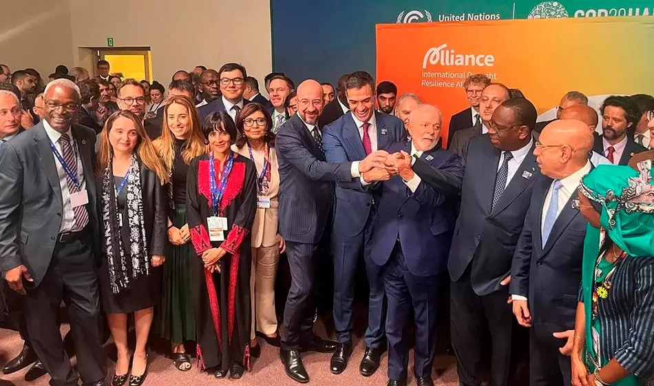 COP28 en Dubái: a dos días del inicio, se aprobó el Fondo de Pérdidas y Daños 2 Este viernes 1 de diciembre, se reunió la Alianza para la Resiliencia contra las sequías, con participación argentina: Créditos: redes Cecilia Nicolini.