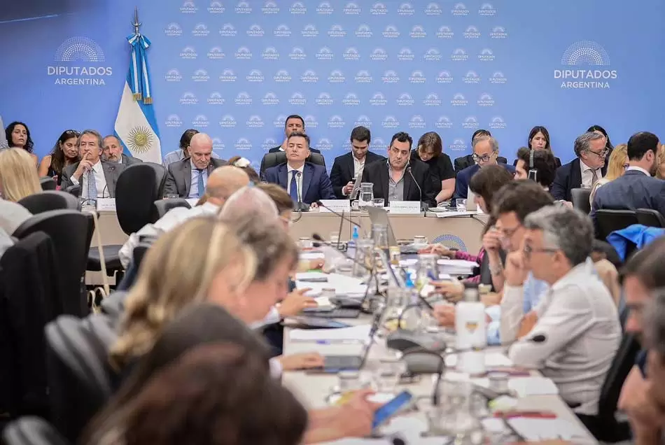 Los debates en comisiones fueron un punto de conflictividad muy alto en la previa al tratamiento en sesión legislativa. Créditos: Diputados Argentinos
