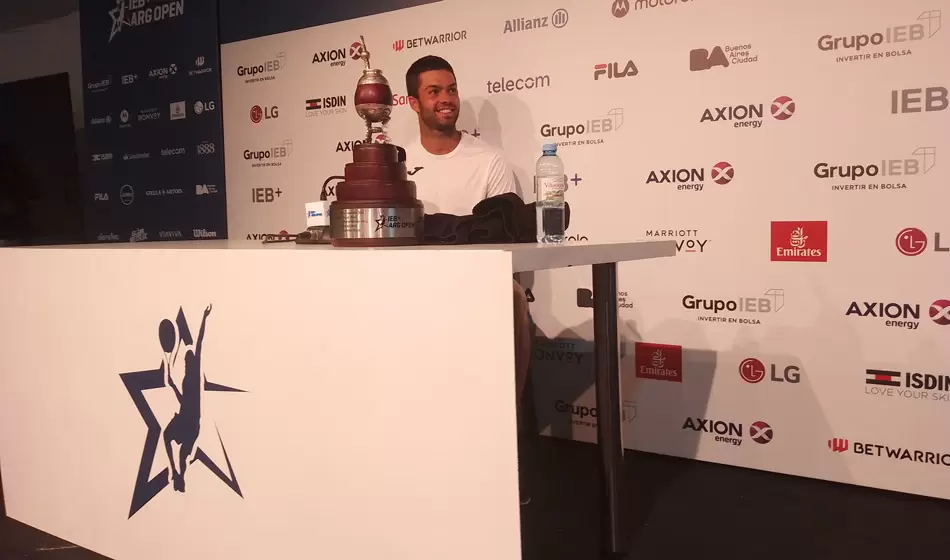 Facundo Díaz Acosta brilló en la final del Argentina Open 2024 y se consagró campeón 2 Facundo Díaz Acosta