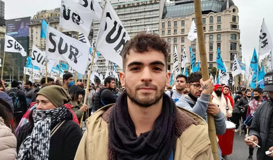 Trabajo digno para las juventudes, el reclamo del Movimiento Sur 4 Credito Estela Garcia 11