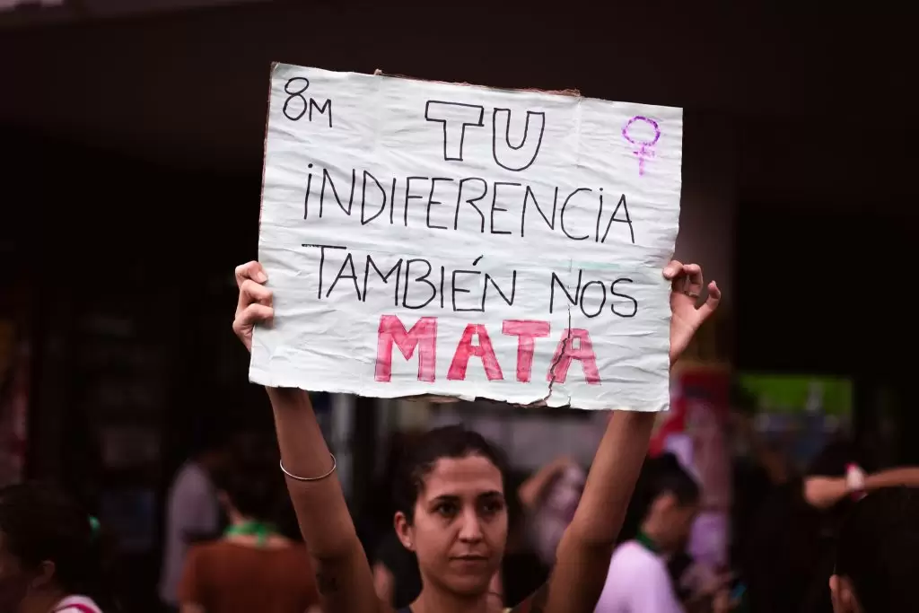 8M: mujeres y disidencias vuelven a movilizarse en todo el país 2 8M La Plata Pedro Ramos 0024