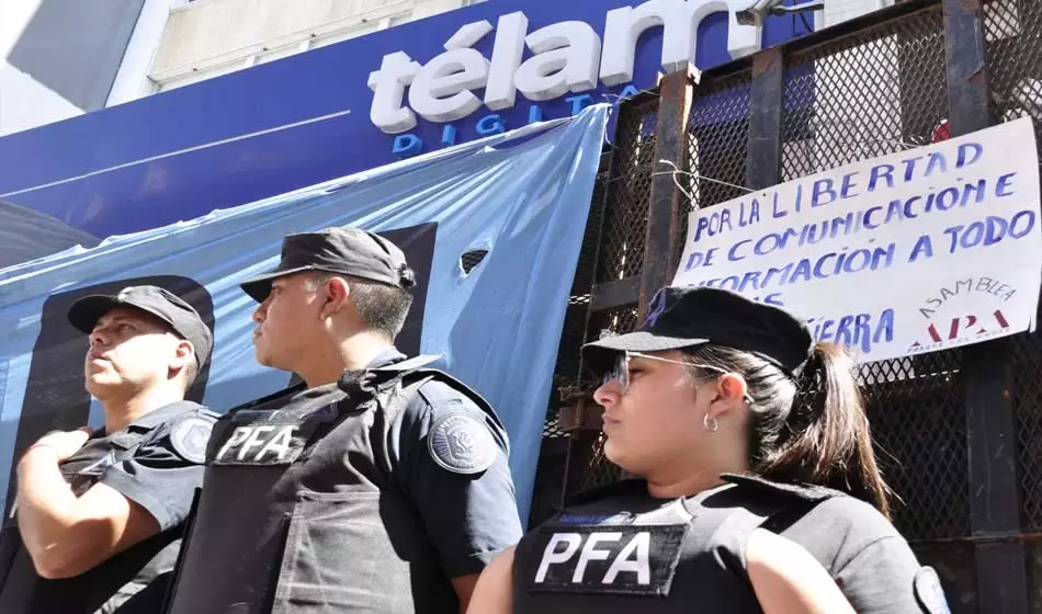 Les trabajadores de Télam rechazan los retiros voluntarios y resisten el cierre 2 CreditoFedericoGroba