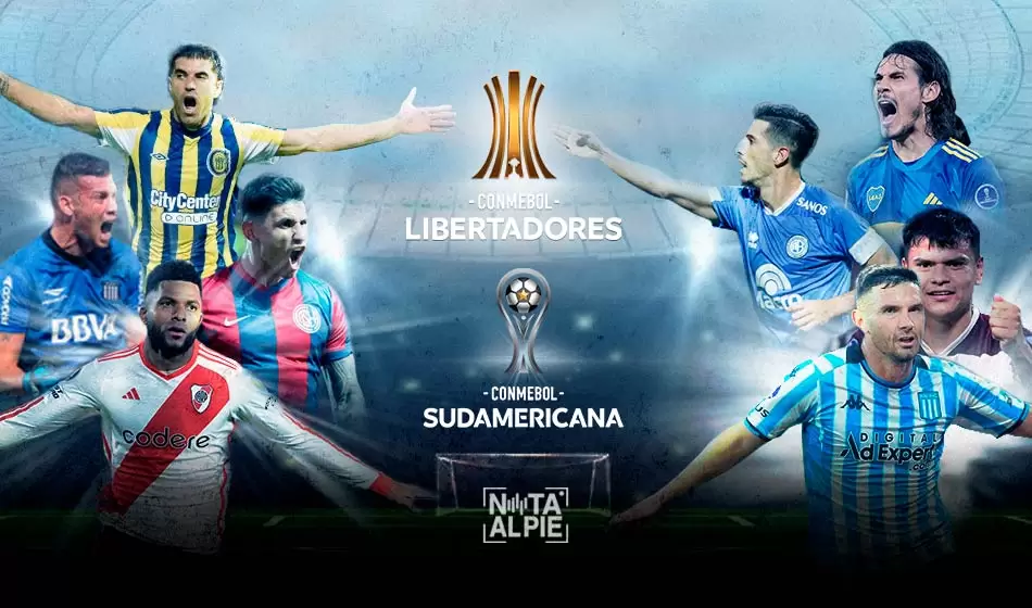 Finalizó la fase de grupos de las copas internacionales para los equipos argentinos 1 fase