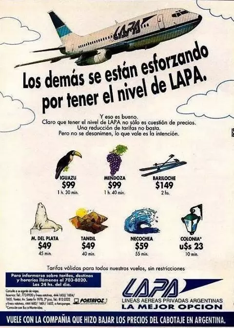 El recuerdo de la tragedia de LAPA en el marco de la desregulación noventosa 2 publicidaddelapa