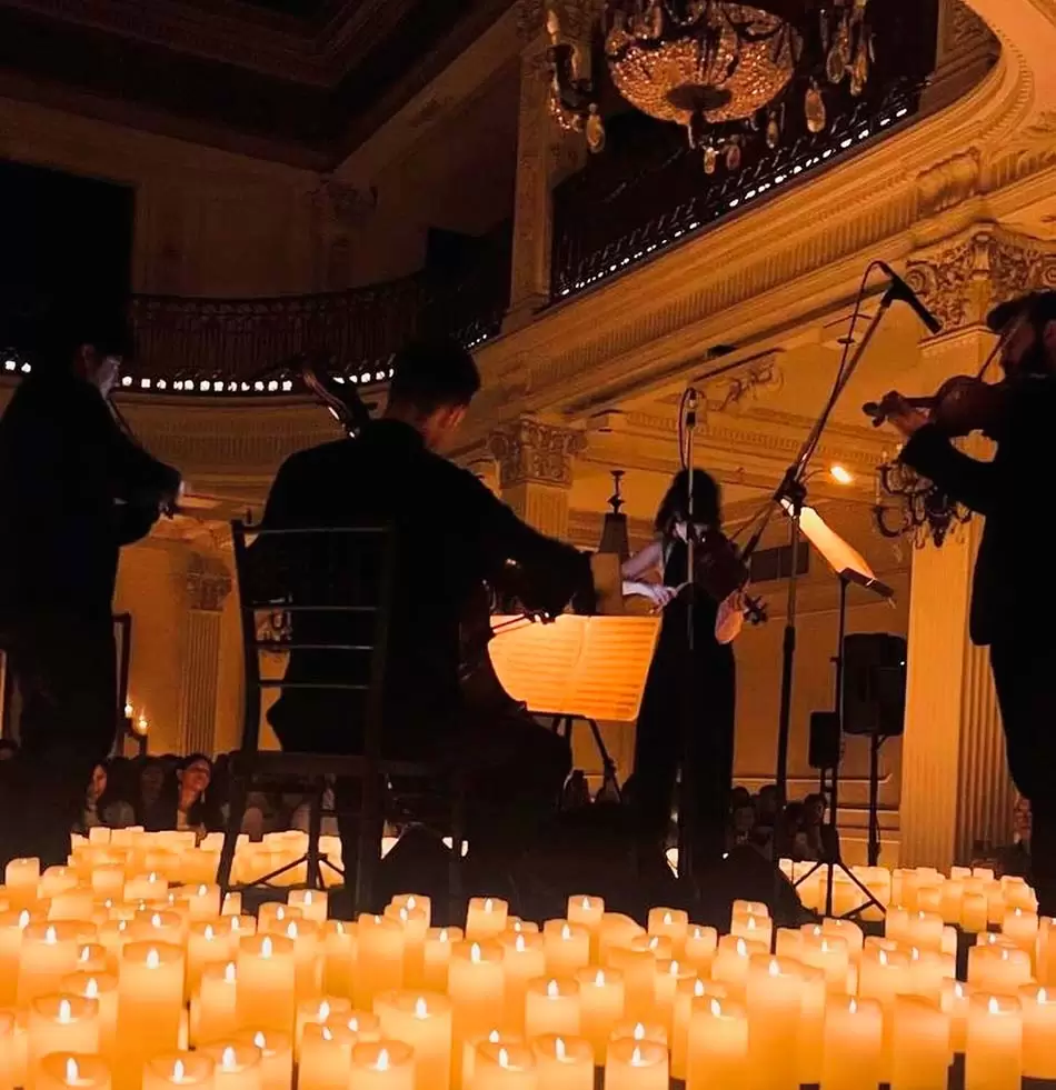 “Candlelight” desembarcará en La Plata 3 CUARTETO AMBAR FOTO TRES