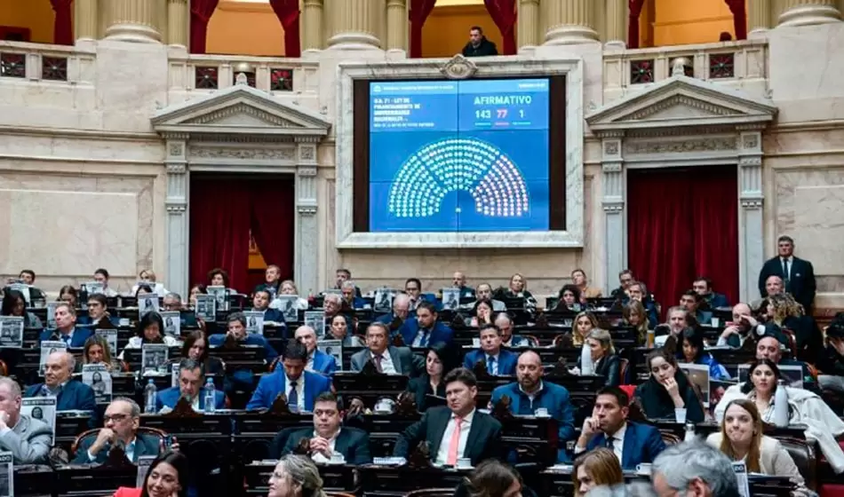 El Congreso se prepara para discutir el veto al financiamiento universitario 3 Creditos Diputados